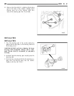 Предварительный просмотр 3041 страницы Chrysler 2005 Crossfire SRT6 Service Manual