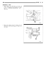 Предварительный просмотр 3055 страницы Chrysler 2005 Crossfire SRT6 Service Manual