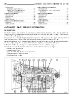 Предварительный просмотр 3269 страницы Chrysler 2005 Crossfire SRT6 Service Manual