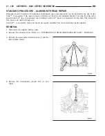 Предварительный просмотр 3290 страницы Chrysler 2005 Crossfire SRT6 Service Manual