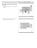 Предварительный просмотр 3371 страницы Chrysler 2005 Crossfire SRT6 Service Manual