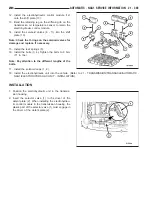 Предварительный просмотр 3373 страницы Chrysler 2005 Crossfire SRT6 Service Manual