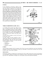 Предварительный просмотр 3417 страницы Chrysler 2005 Crossfire SRT6 Service Manual