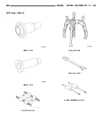 Предварительный просмотр 3435 страницы Chrysler 2005 Crossfire SRT6 Service Manual