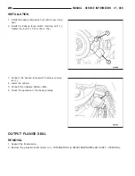 Предварительный просмотр 3439 страницы Chrysler 2005 Crossfire SRT6 Service Manual