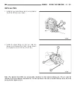 Предварительный просмотр 3441 страницы Chrysler 2005 Crossfire SRT6 Service Manual