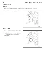 Предварительный просмотр 3443 страницы Chrysler 2005 Crossfire SRT6 Service Manual