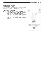 Предварительный просмотр 3595 страницы Chrysler 2005 Crossfire SRT6 Service Manual