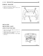 Предварительный просмотр 3784 страницы Chrysler 2005 Crossfire SRT6 Service Manual