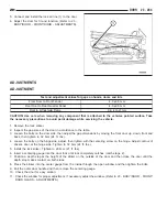 Предварительный просмотр 3831 страницы Chrysler 2005 Crossfire SRT6 Service Manual