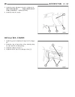 Предварительный просмотр 3908 страницы Chrysler 2005 Crossfire SRT6 Service Manual