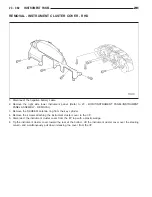 Предварительный просмотр 3923 страницы Chrysler 2005 Crossfire SRT6 Service Manual