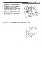 Предварительный просмотр 3932 страницы Chrysler 2005 Crossfire SRT6 Service Manual