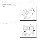 Предварительный просмотр 3970 страницы Chrysler 2005 Crossfire SRT6 Service Manual