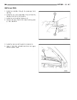 Предварительный просмотр 3978 страницы Chrysler 2005 Crossfire SRT6 Service Manual