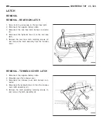 Предварительный просмотр 4090 страницы Chrysler 2005 Crossfire SRT6 Service Manual