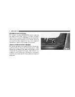 Preview for 6 page of Chrysler 2005 Crossfire Owner'S Manual