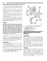 Preview for 493 page of Chrysler 2005 Sebring Service Manual