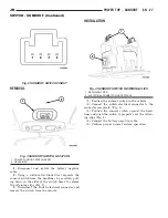 Preview for 556 page of Chrysler 2005 Sebring Service Manual