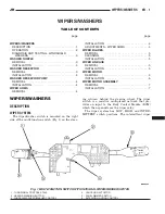 Preview for 592 page of Chrysler 2005 Sebring Service Manual