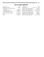 Preview for 876 page of Chrysler 2005 Sebring Service Manual