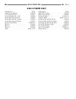 Preview for 896 page of Chrysler 2005 Sebring Service Manual