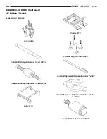 Preview for 1090 page of Chrysler 2005 Sebring Service Manual