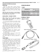 Preview for 1312 page of Chrysler 2005 Sebring Service Manual