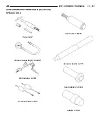 Preview for 1518 page of Chrysler 2005 Sebring Service Manual