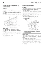 Preview for 1814 page of Chrysler 2005 Sebring Service Manual