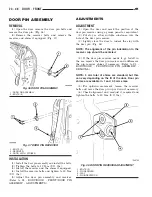 Preview for 1823 page of Chrysler 2005 Sebring Service Manual