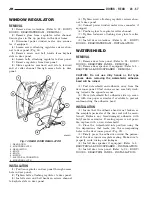 Preview for 1832 page of Chrysler 2005 Sebring Service Manual