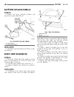 Preview for 1834 page of Chrysler 2005 Sebring Service Manual