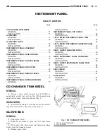 Preview for 1846 page of Chrysler 2005 Sebring Service Manual