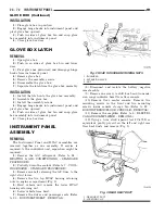 Preview for 1847 page of Chrysler 2005 Sebring Service Manual