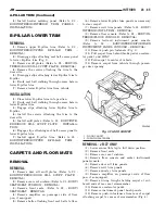 Preview for 1860 page of Chrysler 2005 Sebring Service Manual