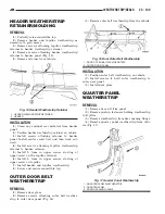 Preview for 1920 page of Chrysler 2005 Sebring Service Manual