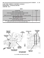 Preview for 1982 page of Chrysler 2005 Sebring Service Manual