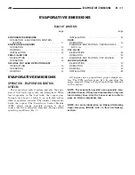 Preview for 2166 page of Chrysler 2005 Sebring Service Manual