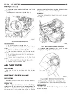 Preview for 2185 page of Chrysler 2005 Sebring Service Manual