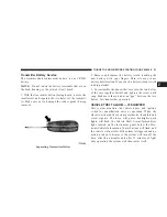 Предварительный просмотр 21 страницы Chrysler 2006 300C SRT8 Owner'S Manual