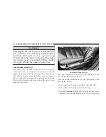 Предварительный просмотр 94 страницы Chrysler 2006 300C SRT8 Owner'S Manual