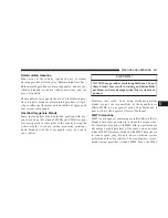 Предварительный просмотр 221 страницы Chrysler 2006 300C SRT8 Owner'S Manual