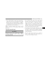 Предварительный просмотр 223 страницы Chrysler 2006 300C SRT8 Owner'S Manual