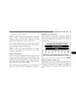 Предварительный просмотр 249 страницы Chrysler 2006 300C SRT8 Owner'S Manual