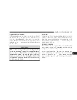 Предварительный просмотр 251 страницы Chrysler 2006 300C SRT8 Owner'S Manual