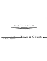 Chrysler 2008 Town and Country Owner'S Manual preview