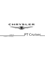 Chrysler 2010 PT Cruiser Owner'S Manual preview