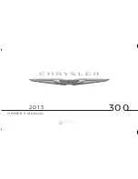 Chrysler 300 2013 Owner'S Manual предпросмотр