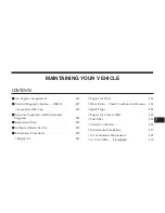 Preview for 385 page of Chrysler 300 SRT8 2008 Owner'S Manual